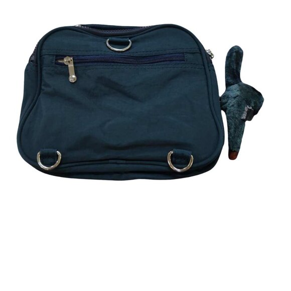 brand new reduced Kipling CANDY Handbag convertible to backpack deep blue navy - Picture 3 of 14